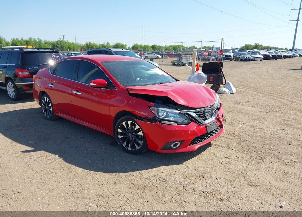 2017 NISSAN SENTRA SR VIN: 3N1AB7AP5HY358136