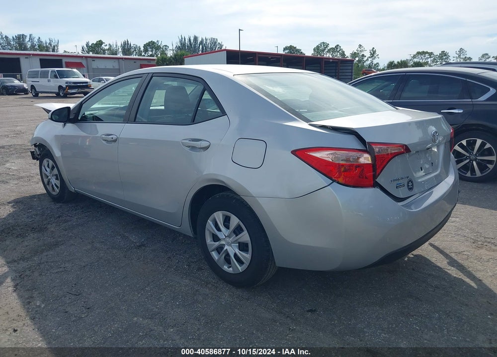 2019 TOYOTA COROLLA L VIN: 2T1BURHE6KC158224