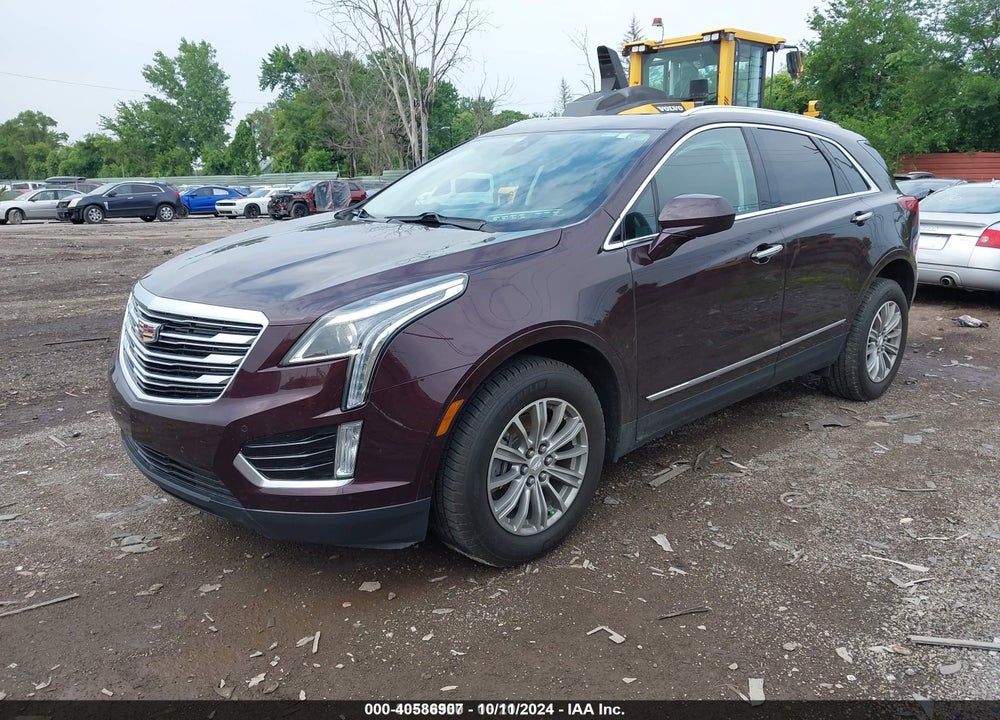 2017 CADILLAC XT5 LUXURY VIN: 1GYKNBRS4HZ276628