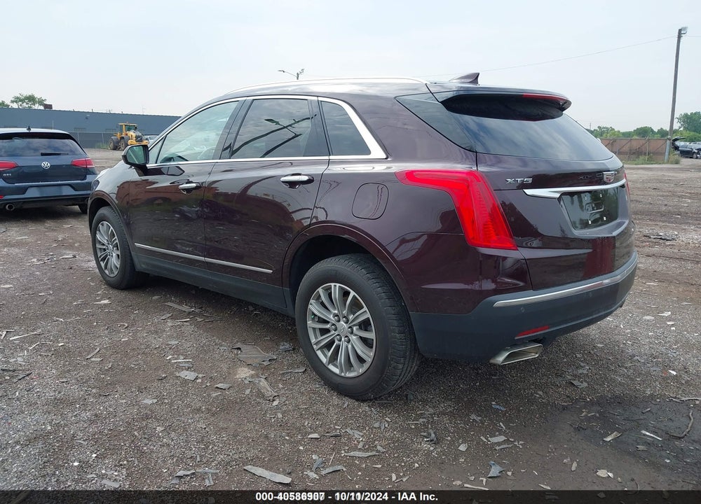 2017 CADILLAC XT5 LUXURY VIN: 1GYKNBRS4HZ276628