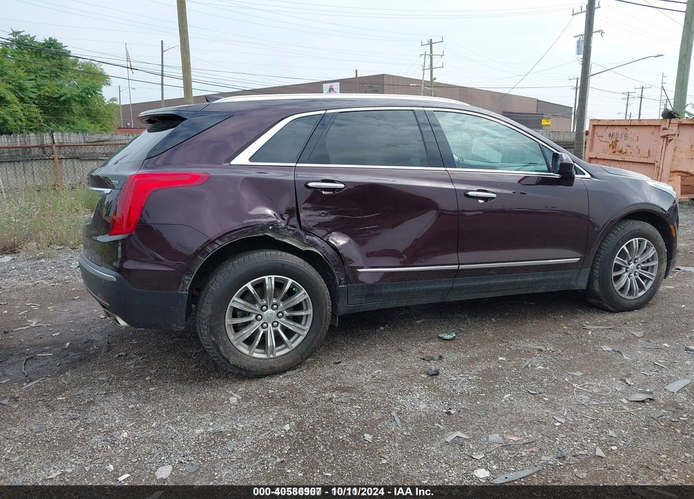 2017 CADILLAC XT5 LUXURY VIN: 1GYKNBRS4HZ276628