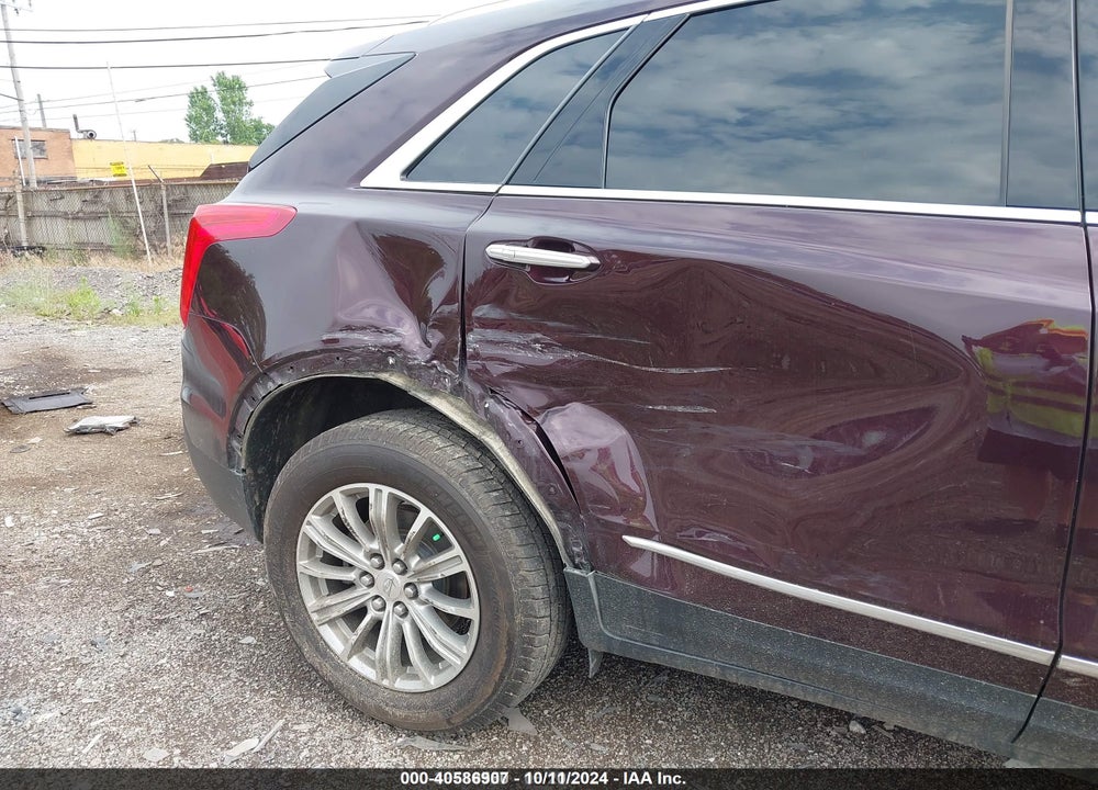 2017 CADILLAC XT5 LUXURY VIN: 1GYKNBRS4HZ276628