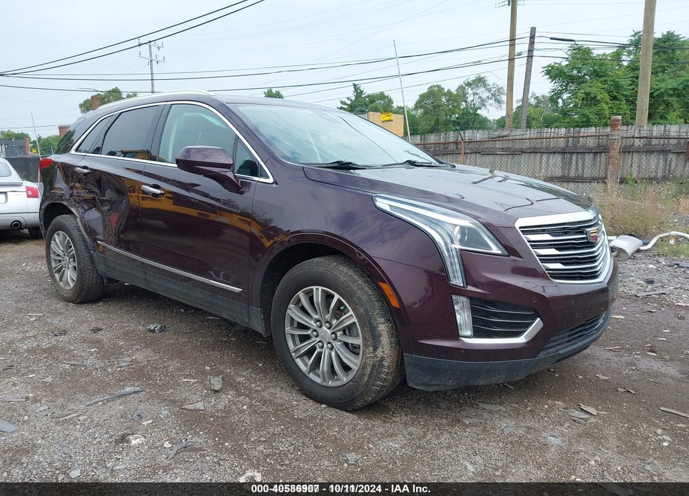 2017 CADILLAC XT5 LUXURY VIN: 1GYKNBRS4HZ276628