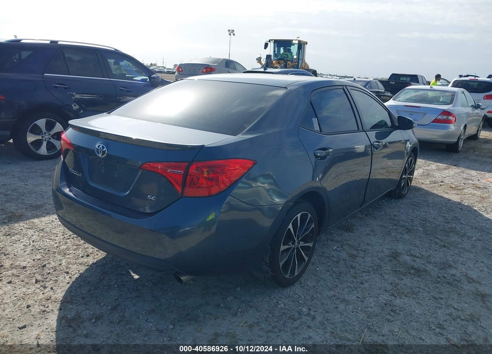 2018 TOYOTA COROLLA SE VIN: 2T1BURHE0JC073264