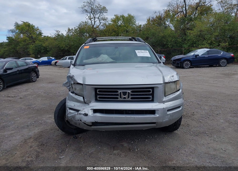 2006 HONDA RIDGELINE RTL VIN: 2HJYK16586H508058