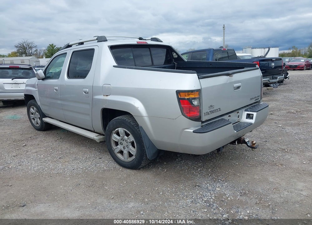 2006 HONDA RIDGELINE RTL VIN: 2HJYK16586H508058