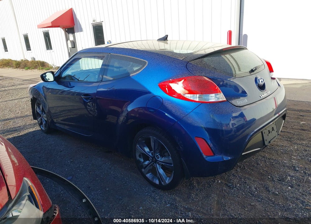 2017 HYUNDAI VELOSTER VALUE EDITION VIN: KMHTC6AD7HU324359