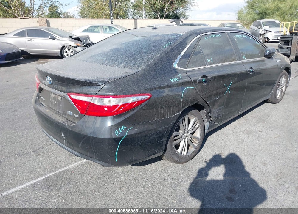 2015 TOYOTA CAMRY HYBRID SE VIN: 4T1BD1FK2FU173429