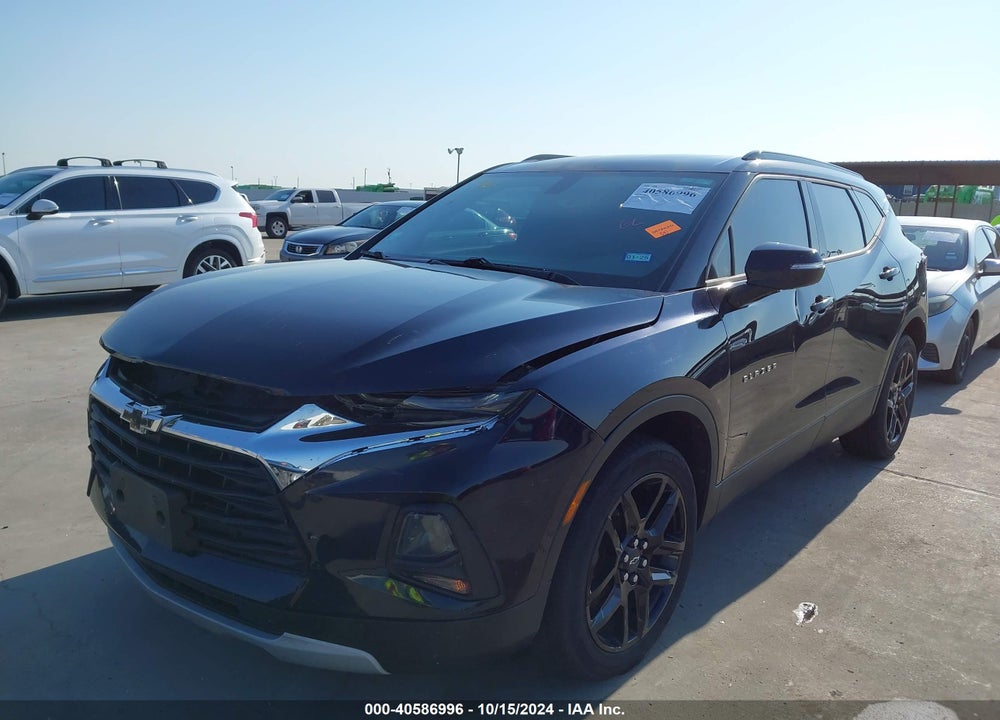 2020 CHEVROLET BLAZER FWD 2LT VIN: 3GNKBCRS2LS544500