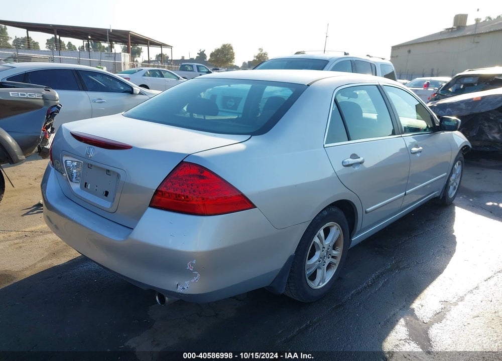 2006 HONDA ACCORD 2.4 SE VIN: 1HGCM56316A033920