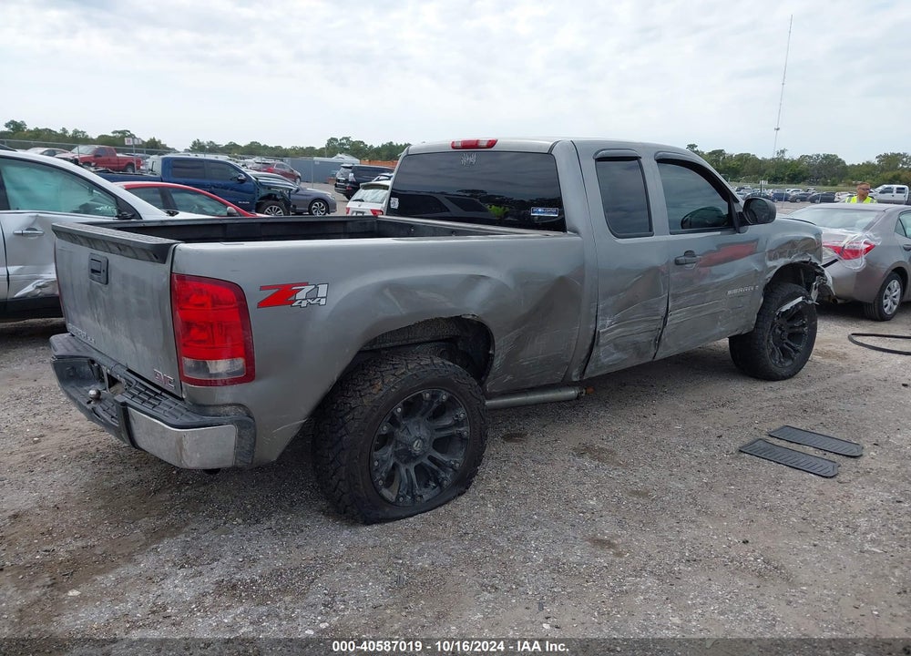 2008 GMC SIERRA 1500 SLE1 VIN: 2GTEK19J781222858