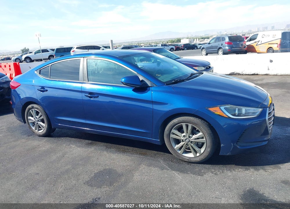 2018 HYUNDAI ELANTRA SEL VIN: 5NPD84LF7JH363269