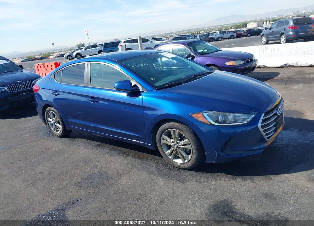2018 HYUNDAI ELANTRA SEL VIN: 5NPD84LF7JH363269