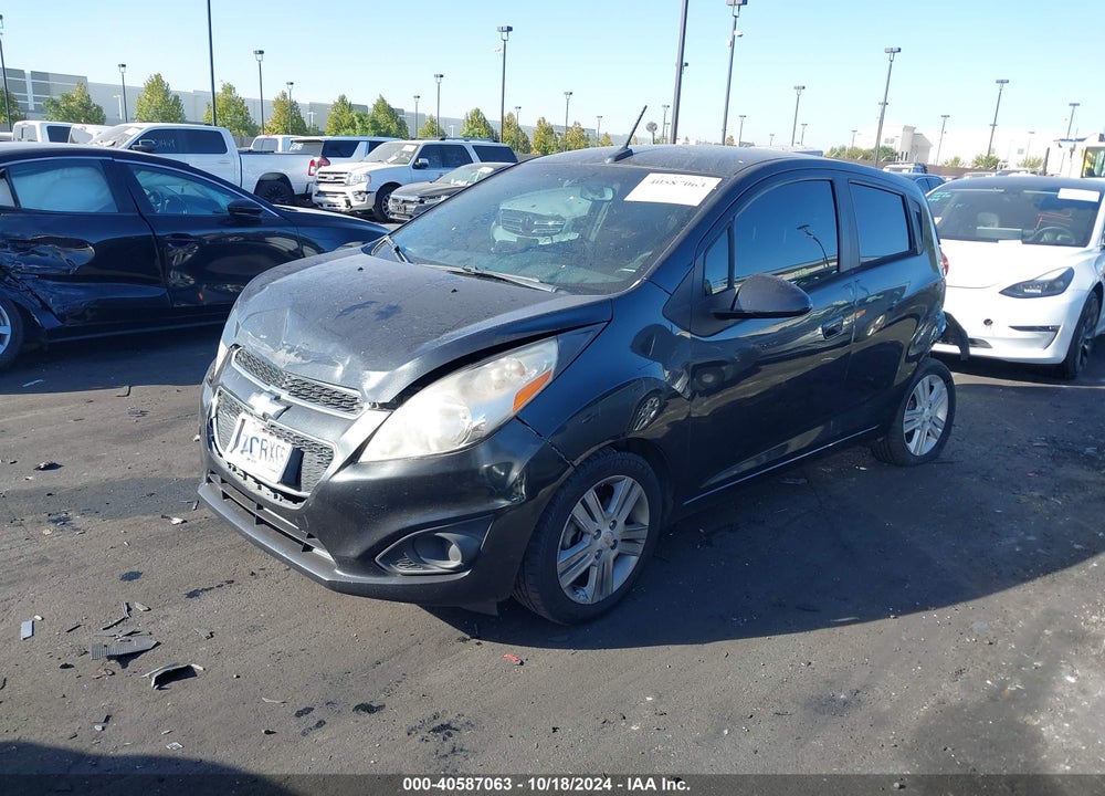 2014 CHEVROLET SPARK LS AUTO VIN: KL8CB6S93EC438550