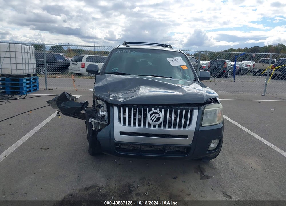 2009 MERCURY MARINER PREMIER V6 VIN: 4M2CU97G09KJ11538