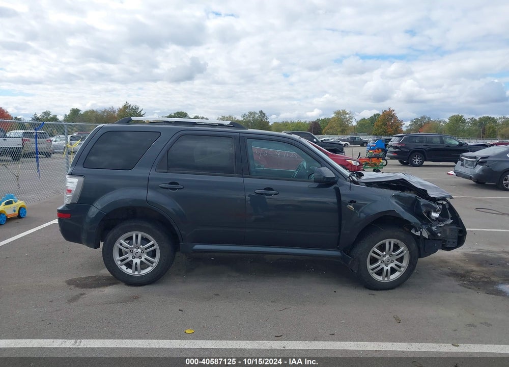 2009 MERCURY MARINER PREMIER V6 VIN: 4M2CU97G09KJ11538