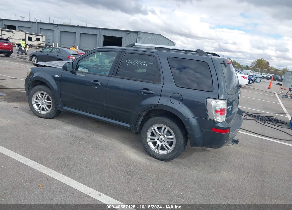 2009 MERCURY MARINER PREMIER V6 VIN: 4M2CU97G09KJ11538