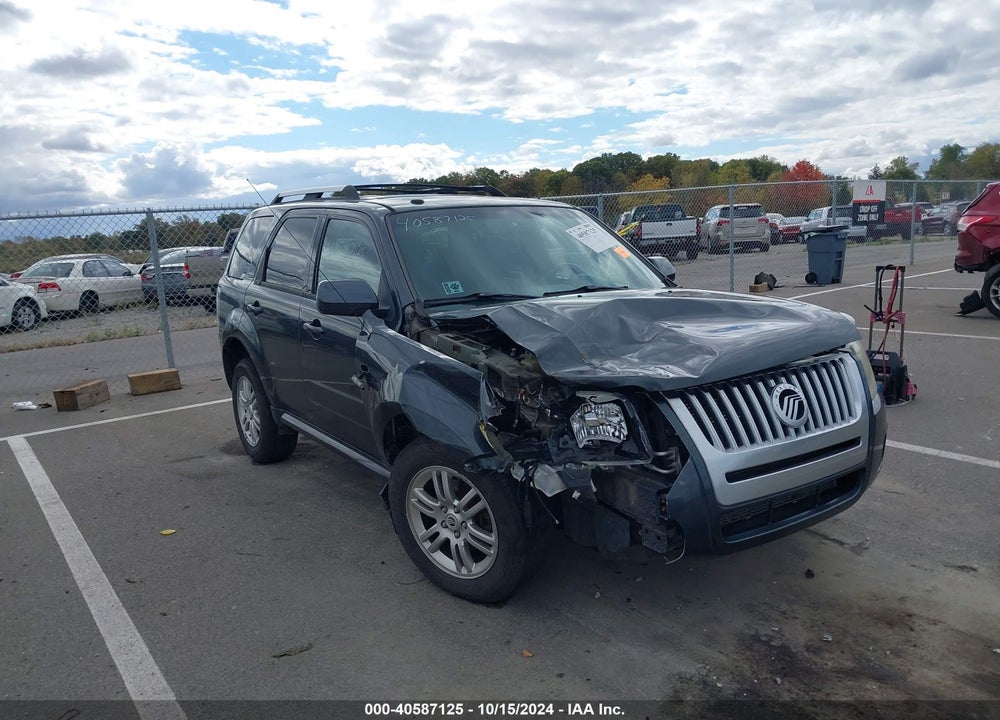 2009 MERCURY MARINER PREMIER V6 VIN: 4M2CU97G09KJ11538