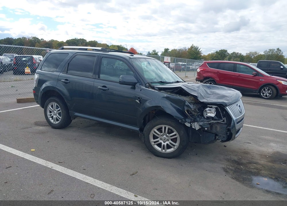 2009 MERCURY MARINER PREMIER V6 VIN: 4M2CU97G09KJ11538