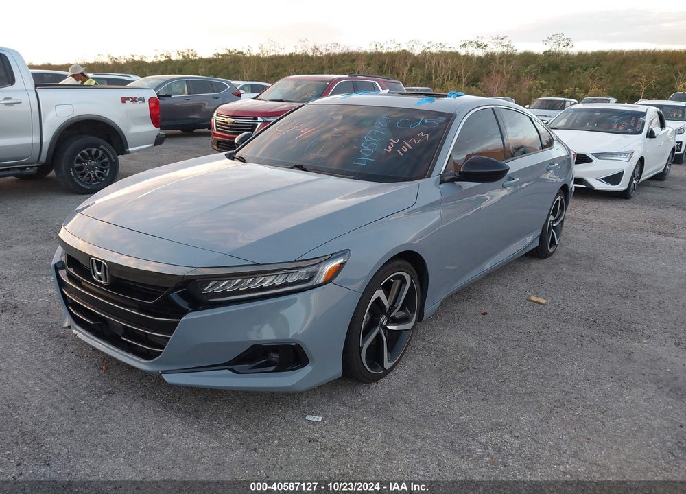 2022 HONDA ACCORD SPORT 2.0T VIN: 1HGCV2F30NA000028