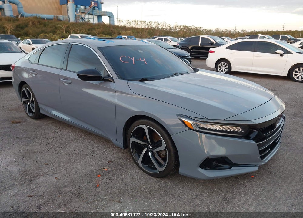 2022 HONDA ACCORD SPORT 2.0T VIN: 1HGCV2F30NA000028