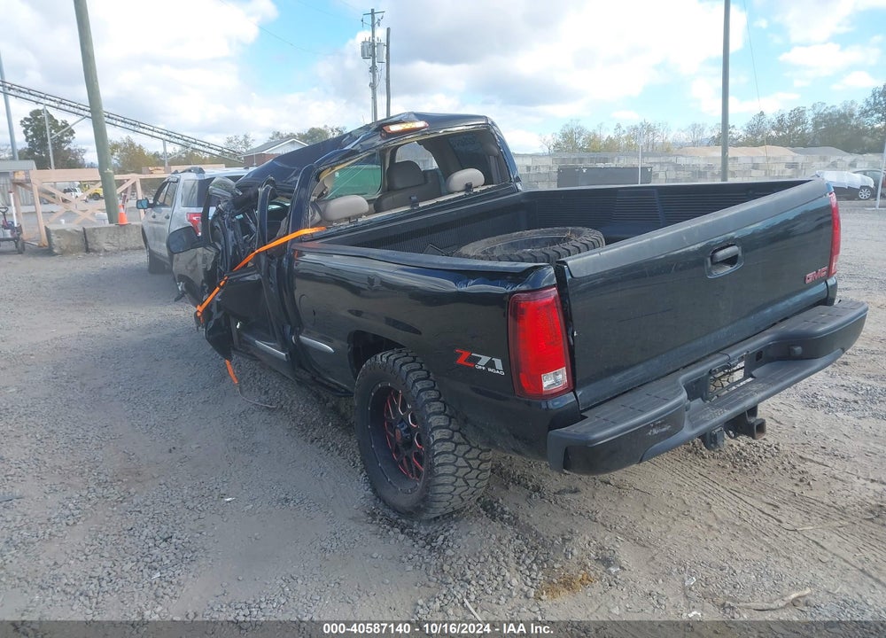 2002 GMC SIERRA 1500 SLE VIN: 2GTEK19T121115653