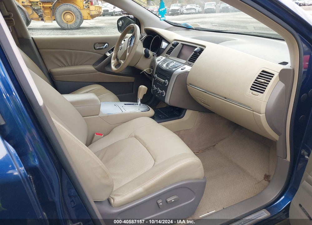 2009 NISSAN MURANO SL VIN: JN8AZ18W09W128567