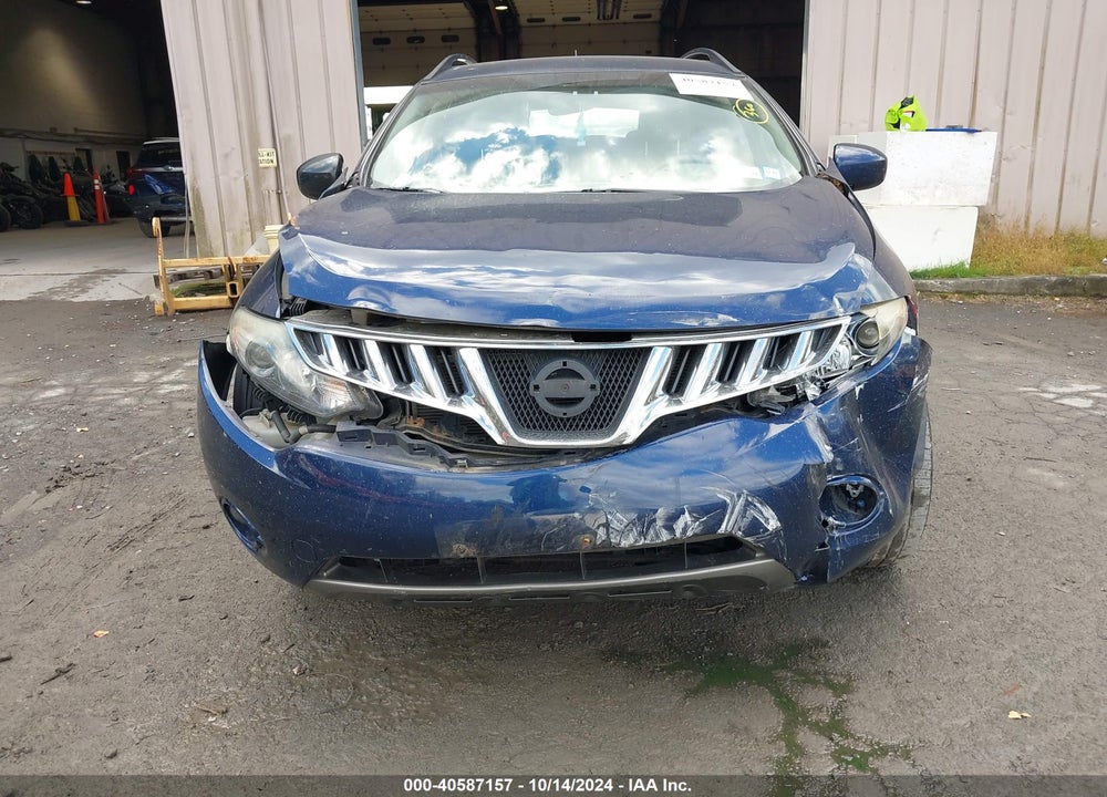 2009 NISSAN MURANO SL VIN: JN8AZ18W09W128567