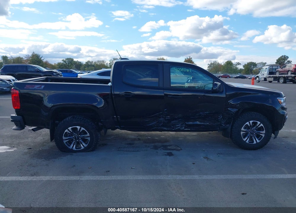 2022 CHEVROLET COLORADO 4WD SHORT BOX Z71 VIN: 1GCGTDEN7N1275822