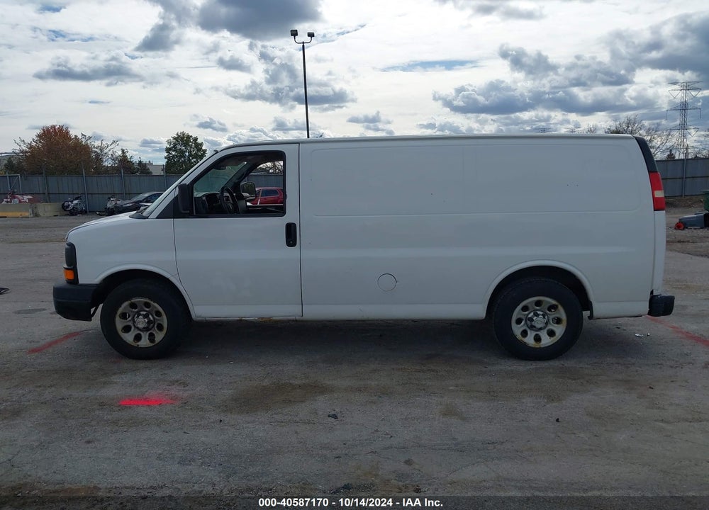 2010 CHEVROLET EXPRESS 1500 WORK VAN VIN: 1GCUGAD4XA1179398