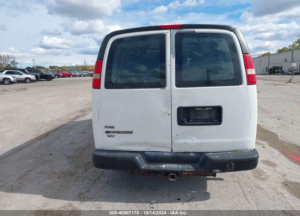 2010 CHEVROLET EXPRESS 1500 WORK VAN VIN: 1GCUGAD4XA1179398