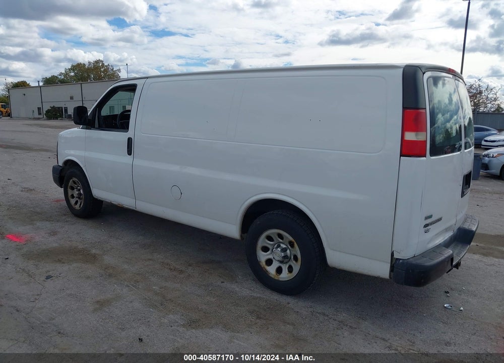 2010 CHEVROLET EXPRESS 1500 WORK VAN VIN: 1GCUGAD4XA1179398