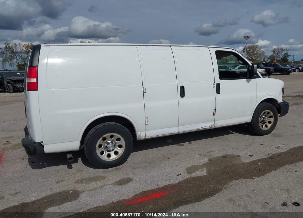 2010 CHEVROLET EXPRESS 1500 WORK VAN VIN: 1GCUGAD4XA1179398