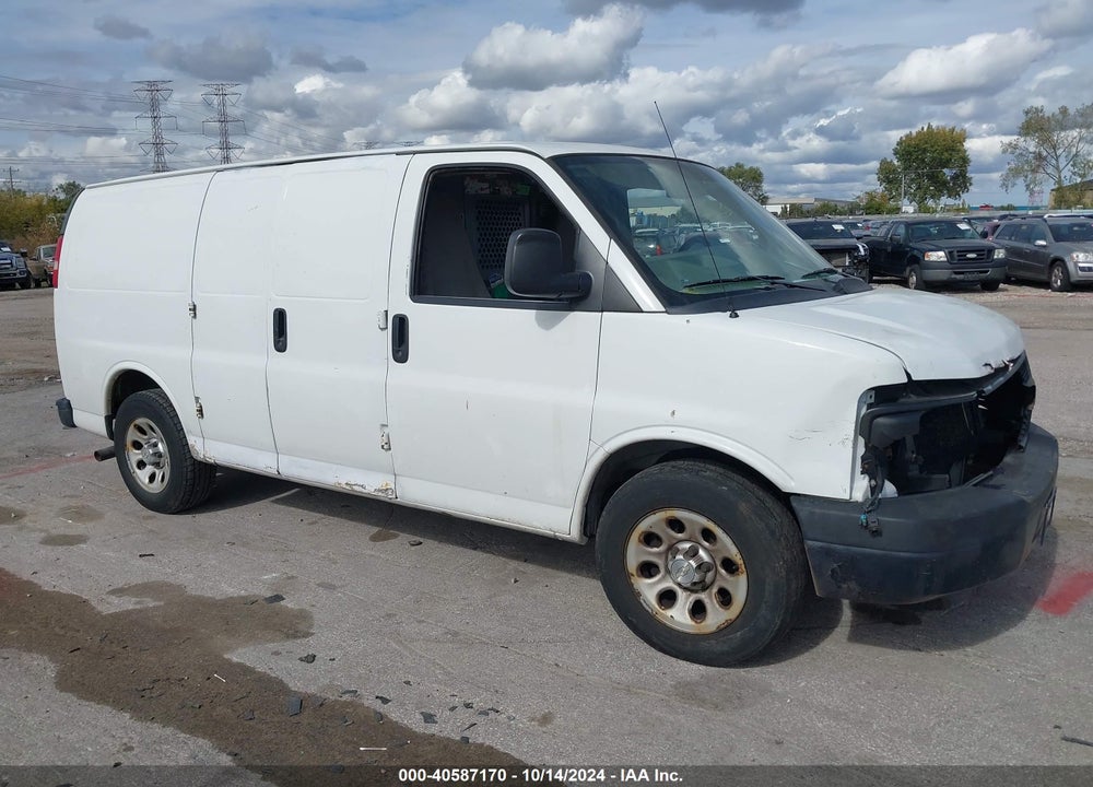 2010 CHEVROLET EXPRESS 1500 WORK VAN VIN: 1GCUGAD4XA1179398