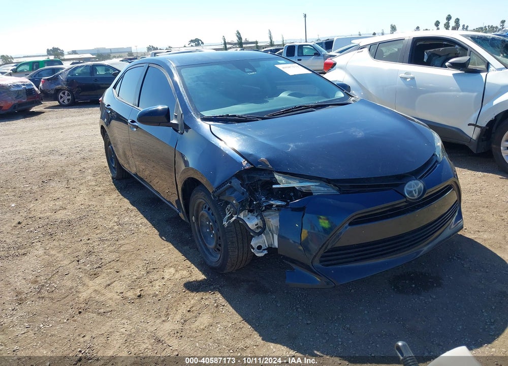 2019 TOYOTA COROLLA LE VIN: 5YFBURHE0KP949803