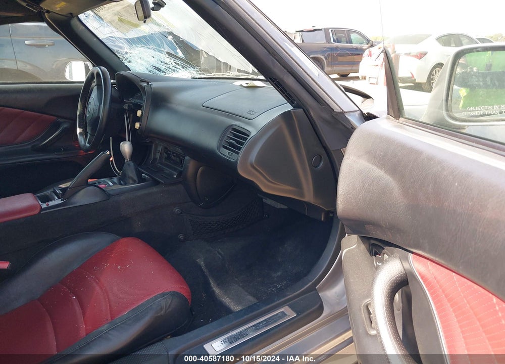 2000 HONDA S2000 VIN: JHMAP1144YT001989