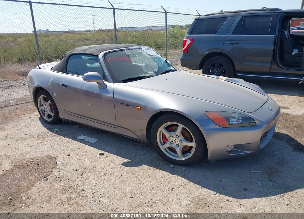 2000 HONDA S2000 VIN: JHMAP1144YT001989