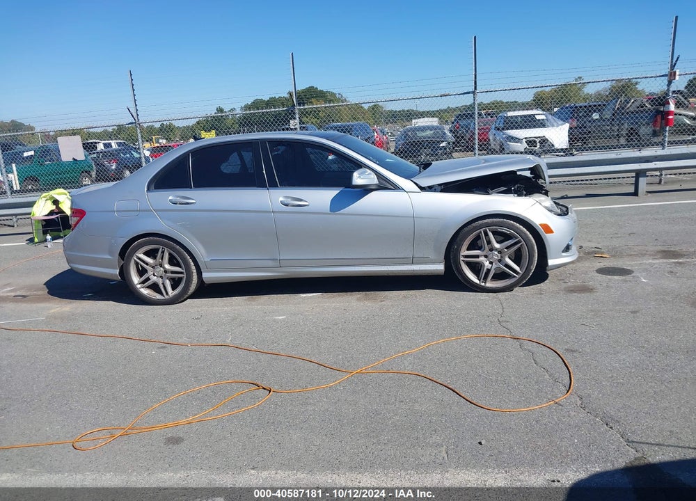 2008 MERCEDES-BENZ C 350 SPORT VIN: WDDGF56XX8R030828