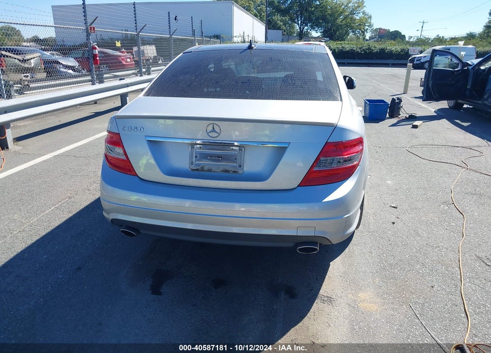 2008 MERCEDES-BENZ C 350 SPORT VIN: WDDGF56XX8R030828