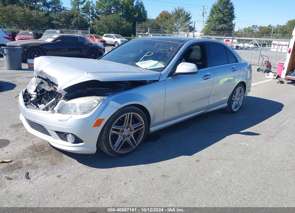 2008 MERCEDES-BENZ C 350 SPORT VIN: WDDGF56XX8R030828