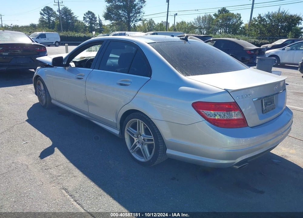 2008 MERCEDES-BENZ C 350 SPORT VIN: WDDGF56XX8R030828