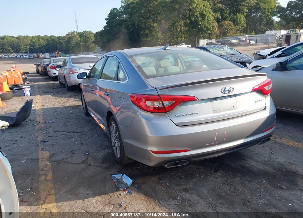 2017 HYUNDAI SONATA SPORT VIN: 5NPE34AFXHH484376