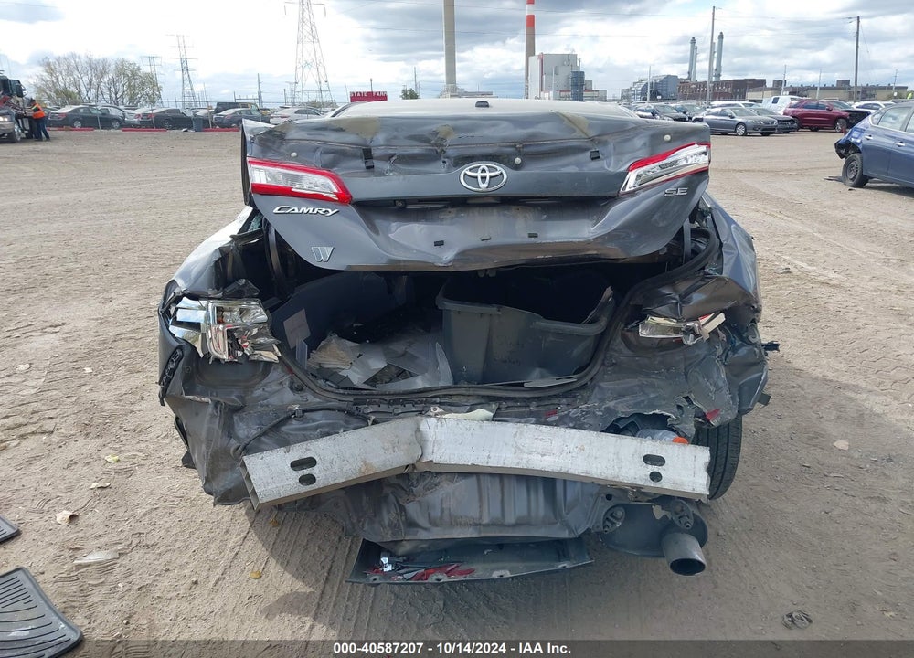 2014 TOYOTA CAMRY SE VIN: 4T1BF1FK9EU377976