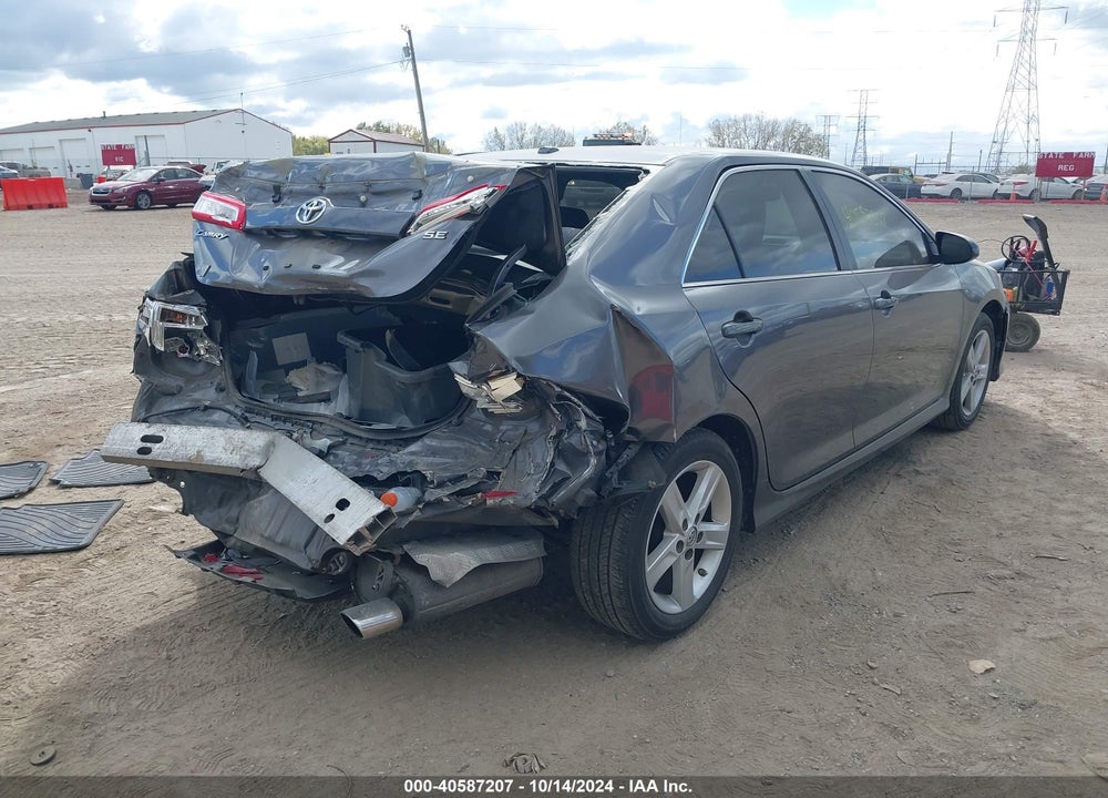 2014 TOYOTA CAMRY SE VIN: 4T1BF1FK9EU377976