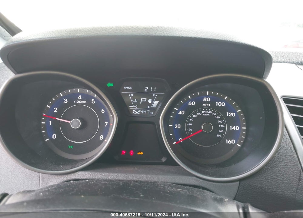 2016 HYUNDAI ELANTRA SE VIN: 5NPDH4AE2GH682341