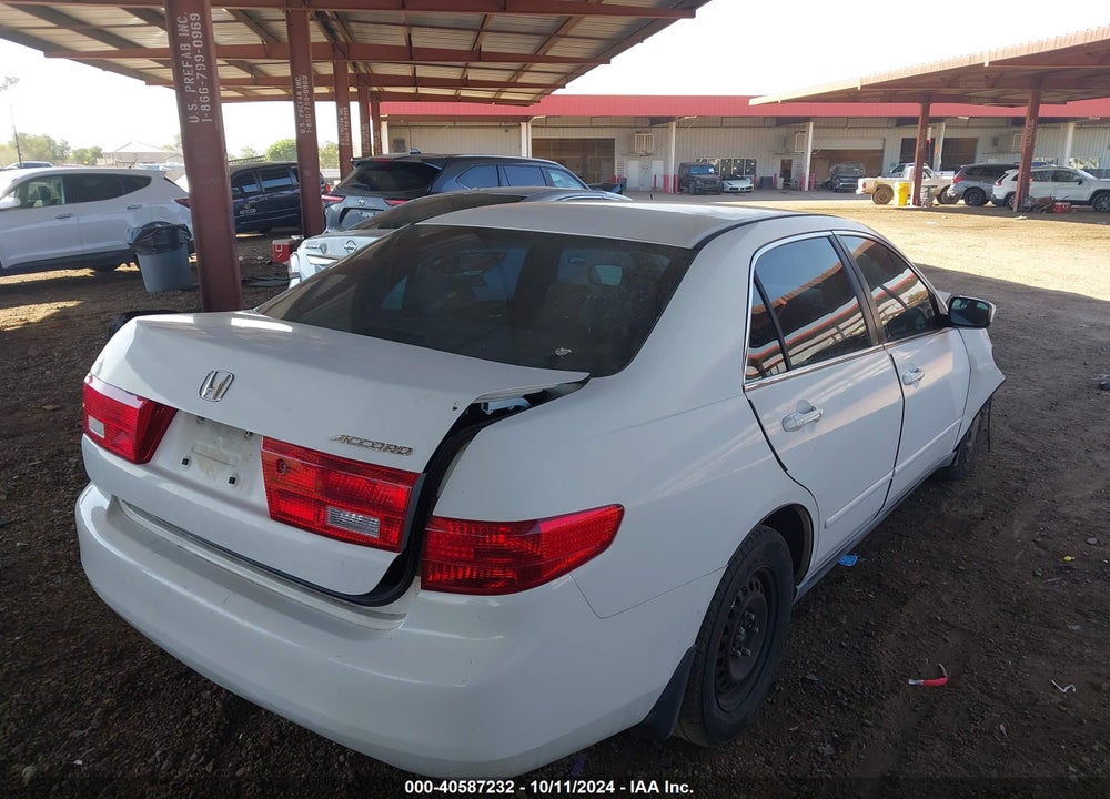2005 HONDA ACCORD 2.4 LX VIN: 1HGCM564X5A114759
