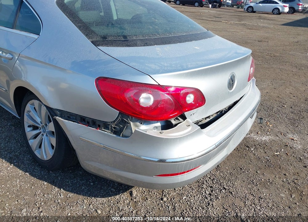 2012 VOLKSWAGEN CC SPORT VIN: WVWMN7AN5CE550727