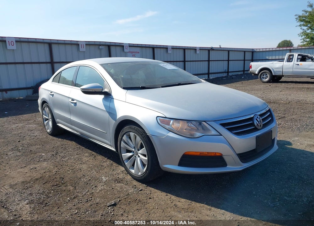 2012 VOLKSWAGEN CC SPORT VIN: WVWMN7AN5CE550727