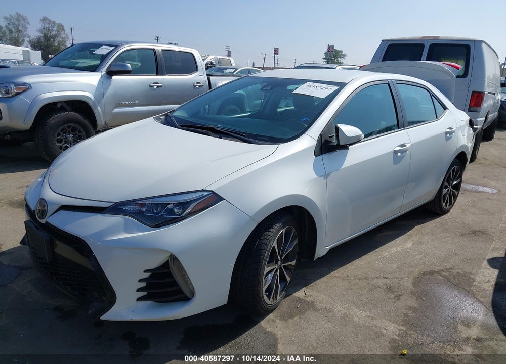 2018 TOYOTA COROLLA SE VIN: 5YFBURHE3JP792248