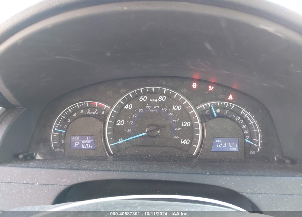 2013 TOYOTA CAMRY XLE VIN: 4T4BF1FK9DR324215